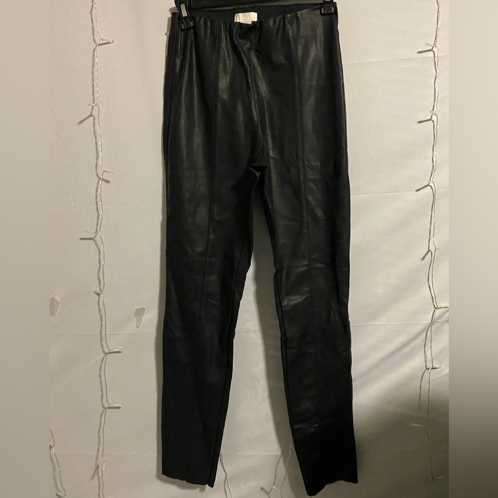 Men's Black Leather Pants